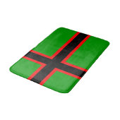 Karelia-Nationalflagge Badematte (Schrägansicht)