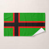 Karelia-Nationalflagge Badhandtuch Set (Handtuch)