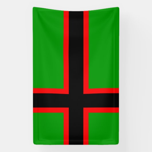 Karelia-Nationalflagge Banner (Vertikal)