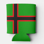 Karelia-Nationalflagge Dosenkühler (Rückseite)