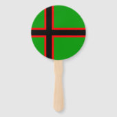 Karelia-Nationalflagge Fächer (Rückseite)