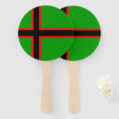 Karelia-Nationalflagge Fächer (Vorne und Hinten)