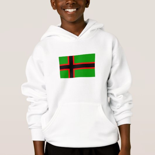 Karelia-Nationalflagge Hoodie (Vorderseite)