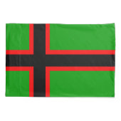 Karelia-Nationalflagge Kissenbezug (Rückseite)