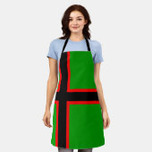 Karelia-Nationalflagge Schürze (Getragen)