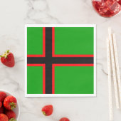 Karelia-Nationalflagge Serviette (Beispiel)