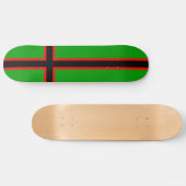 Karelia-Nationalflagge Skateboard (Horizontal)