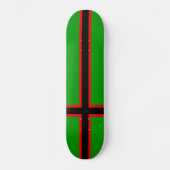 Karelia-Nationalflagge Skateboard (Vorderseite)
