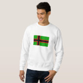 Karelia-Nationalflagge Sweatshirt (Vorne ganz)