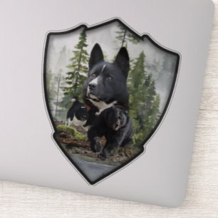 Karelian Bear Dog Aufkleber