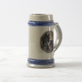Karelian Bear Dog Bierglas (VorderseiteRechts)