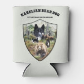 Karelian Bear Dog Dosenkühler (Vorderseite)