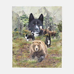 Karelian Bear Dog Fleecedecke
