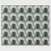 Karelian Bear Dog Geschenkpapier (Flach)