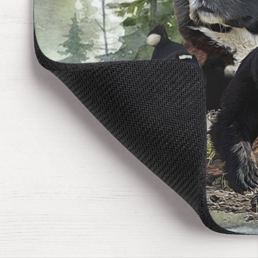 Karelian Bear Dog Mousepad (Ecke)