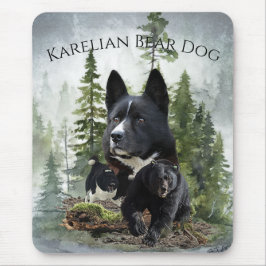 Karelian Bear Dog Mousepad