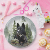 Karelian Bear Dog Pappteller (Party)