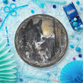 Karelian Bear Dog Pappteller (Party)