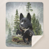 Karelian Bear Dog Sherpadecke (Vorderseite)