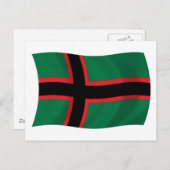 Karelians Flag Postkarte (Vorne/Hinten)