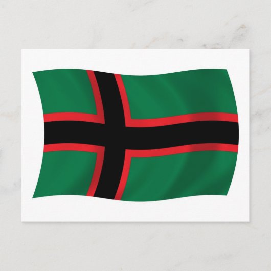 Karelians Flag Postkarte (Vorderseite)