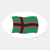 Karelians Flag Sticker (Vorderseite)