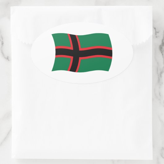 Karelians Flag Sticker (Tasche)