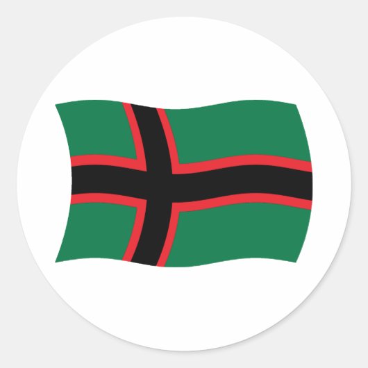 Karelians Flag Sticker (Vorderseite)