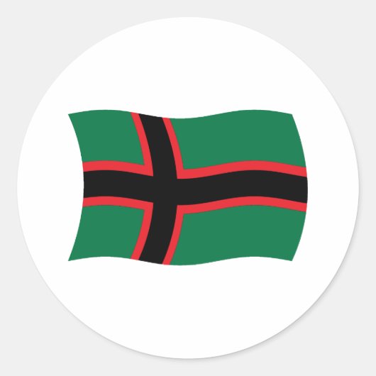 Karelians Flag Sticker (Vorderseite)