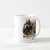 Karelischer Bärenhund Kaffeetasse (VorderseiteRechts)