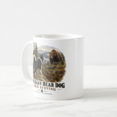Karelischer Bärenhund Kaffeetasse (Vorderseite Links)