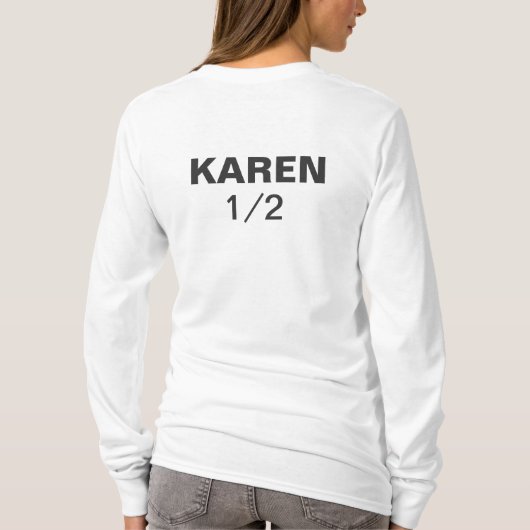 Karen 1/2 Lead Sister T - Shirt (Rückseite)
