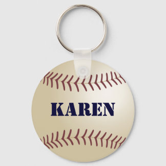 Karen Baseball Keychain von 369MyName Schlüsselanhänger