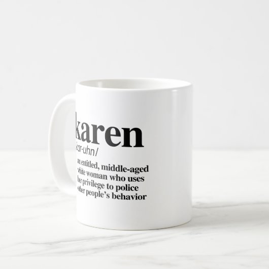 Karen Definition Kaffeetasse (Vorderseite Links)