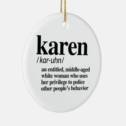 Karen Definition Keramik Ornament (Rechts)