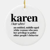 Karen Definition Keramik Ornament (Hinten)