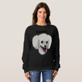 Karen Dog Poodle Sweatshirt (Vorne ganz)