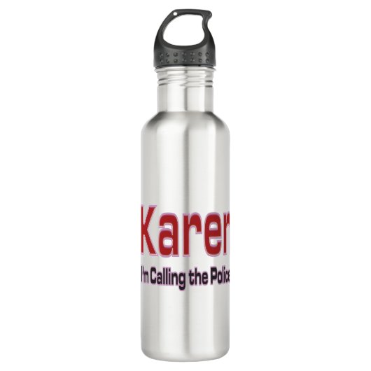 Karen Edelstahlflasche (Vorderseite)