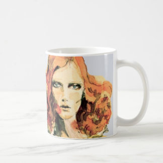 Karen Elson Watercolor-Tasse Kaffeetasse