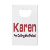 Karen Geldbeutel Flaschenöffner (Rückseite)
