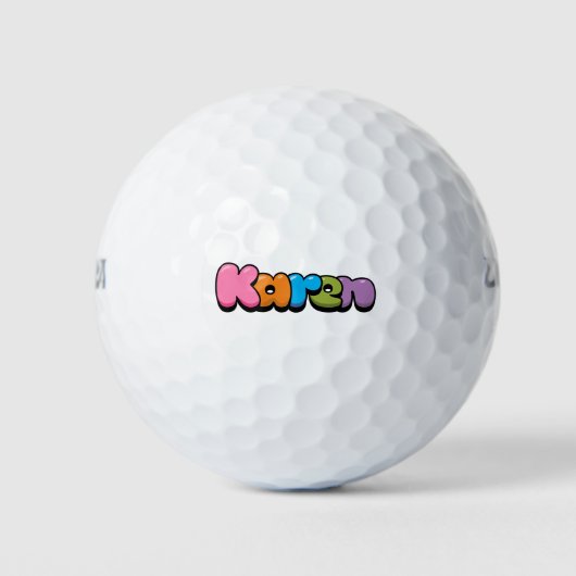 Karen Golfball (Vorderseite)