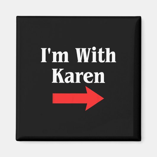 Karen Halloween Costume Magnet (Vorne)