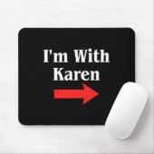 Karen Halloween Costume Mousepad (Mit Mouse)