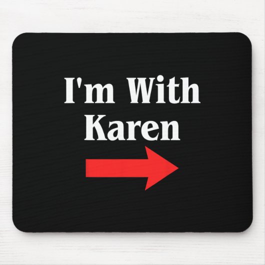 Karen Halloween Costume Mousepad (Vorne)