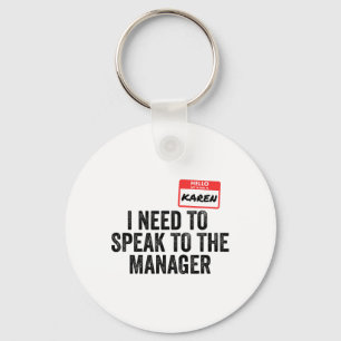 Karen Halloween Kostüm Funny Paares Matching Laz Schlüsselanhänger