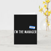 Karen Halloween-Kostüm - Ich bin der Manager, der Karte (Gelbe Blume)