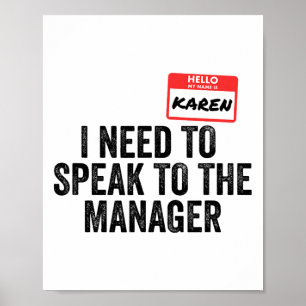 Karen Halloween-Kostüm Lustige Paare Passende Laz Poster