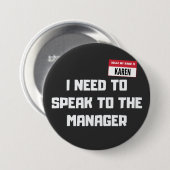 Karen Halloween Kostüm / Sprechen Sie mit dem Mana Button (Vorne & Hinten)