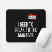 Karen Halloween Kostümvortrag vor dem Manager Fun Mousepad (Mit Mouse)