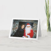 Karen La Paz Feiertagskarte (Rückseite)